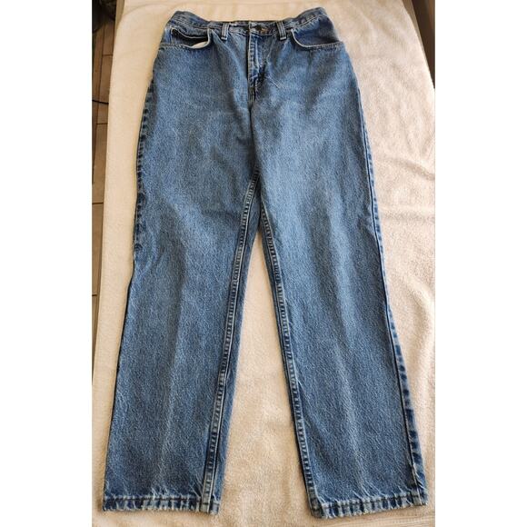 Riders by Lee Denim - Vintage Riders Jeans Womens 10 Medium Wash High Rise Mom Straight Leg Denim 90s